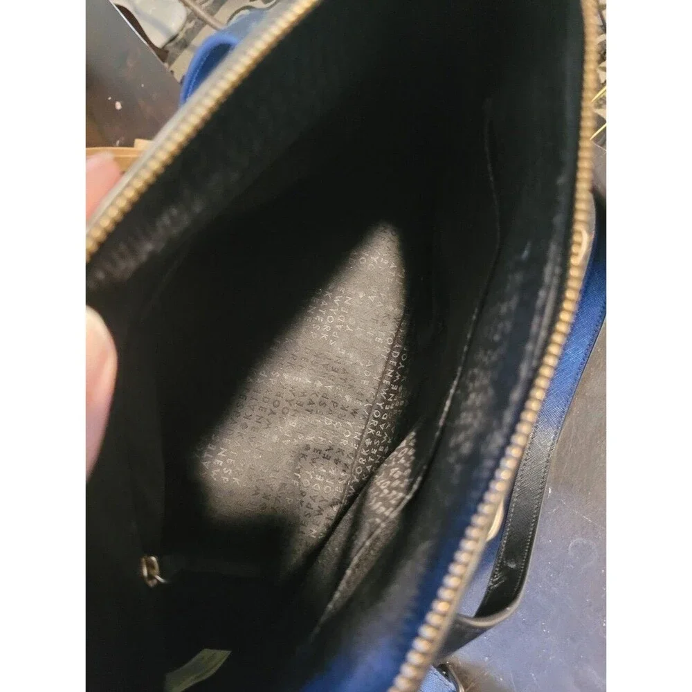 Kate Spade Kirk Park Julita Black And Tan Preppy Quiet Luxury Minimalist